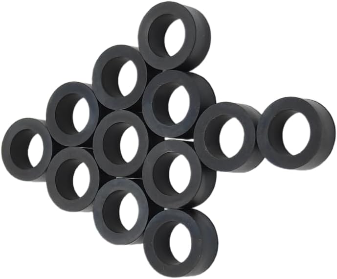 Sootim Replacement 3/8" Fuel Line Seal Grommet 1812348C1 S19405 F81Z9C387BA E3TZ9C387A 265204R1 Fuel Line Seal Sleeves Fits DT466E DT466 i530E S19405 1994-2008 (12pcs) - Image 4